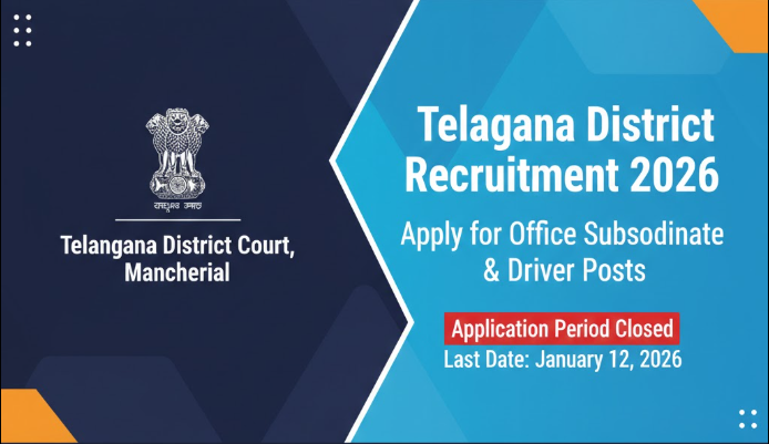 Telangana District Court Recruitment 2026
