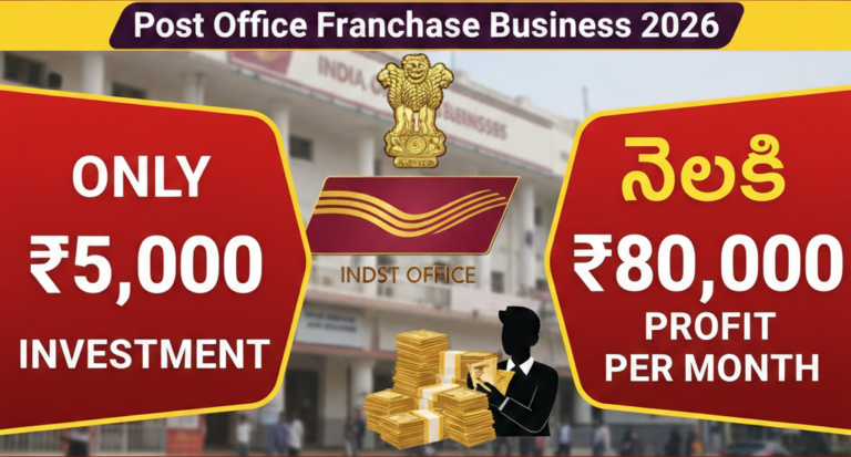 India Post Office Franchise Business Scheme 2026 - ₹5000 Investment