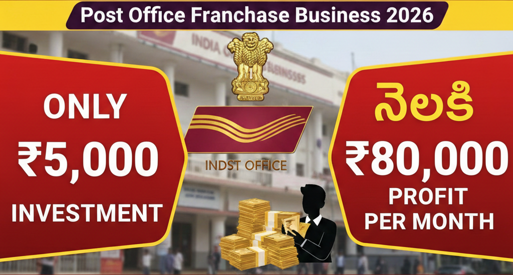 India Post Office Franchise Business Scheme 2026 - ₹5000 Investment