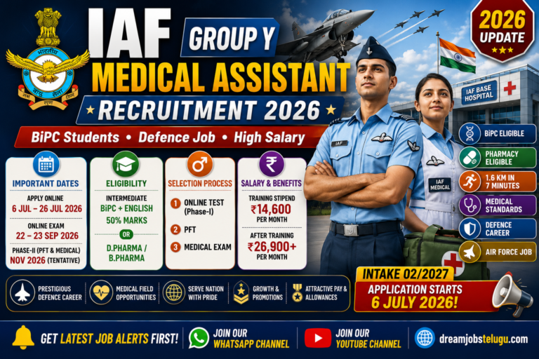 Airforce Medical Assistant Recruitment 2026