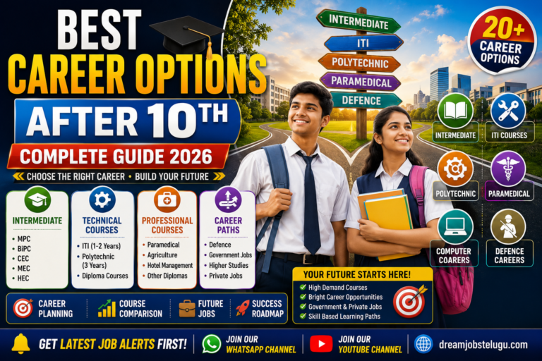 Career Options After 10th: Best Complete Guide 2026