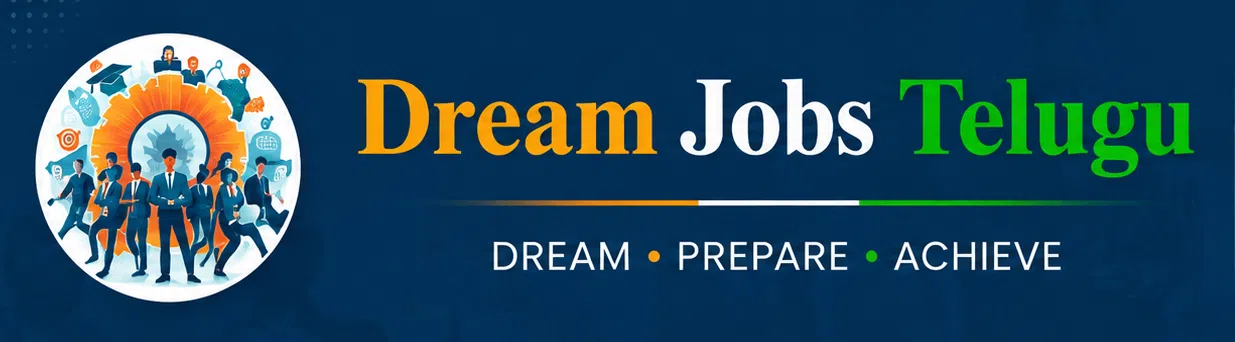 Dream Jobs Telugu Logo
